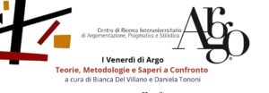 Read more about the article I venerdì di Argo
